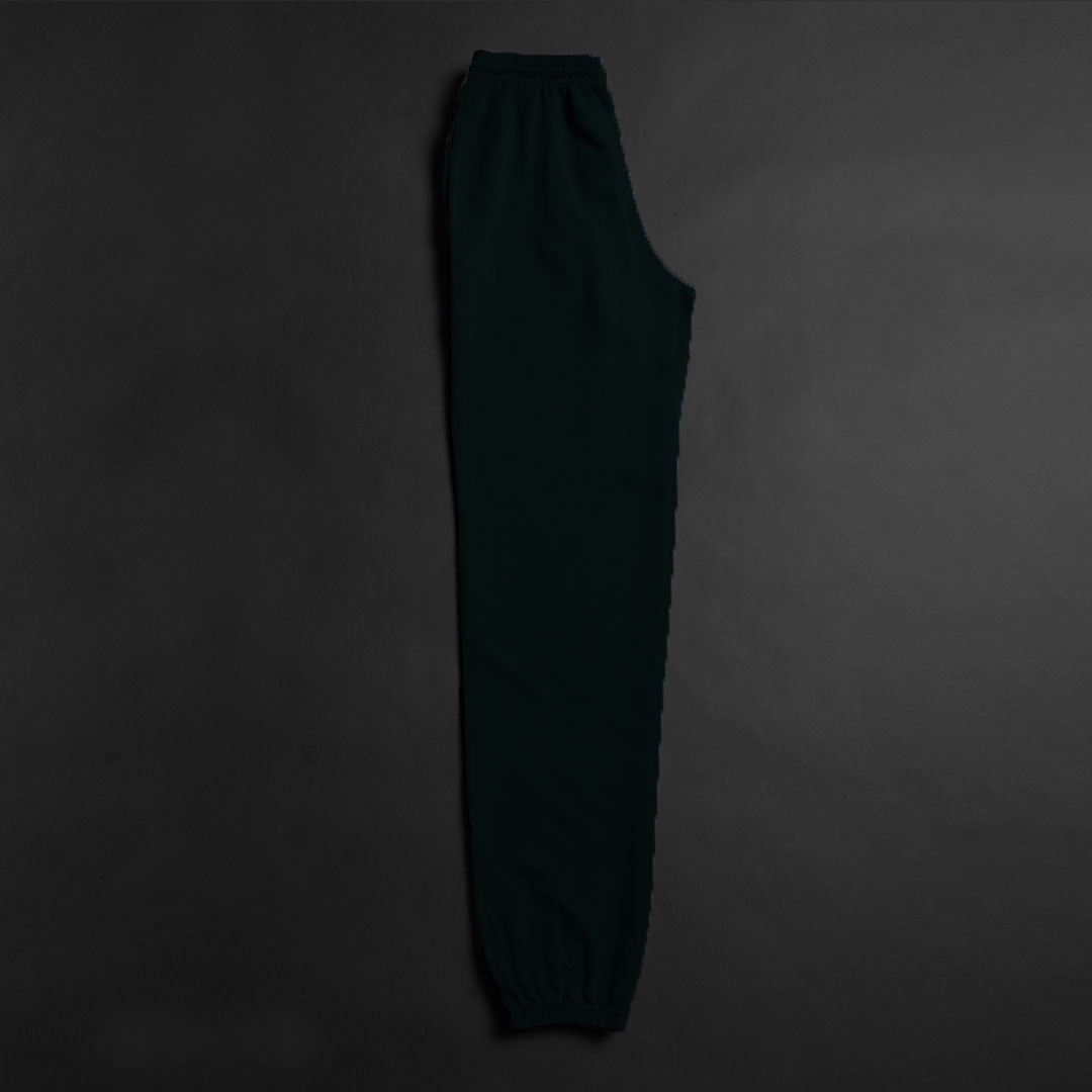 Unisex Dark green Basic Sweatpant#5