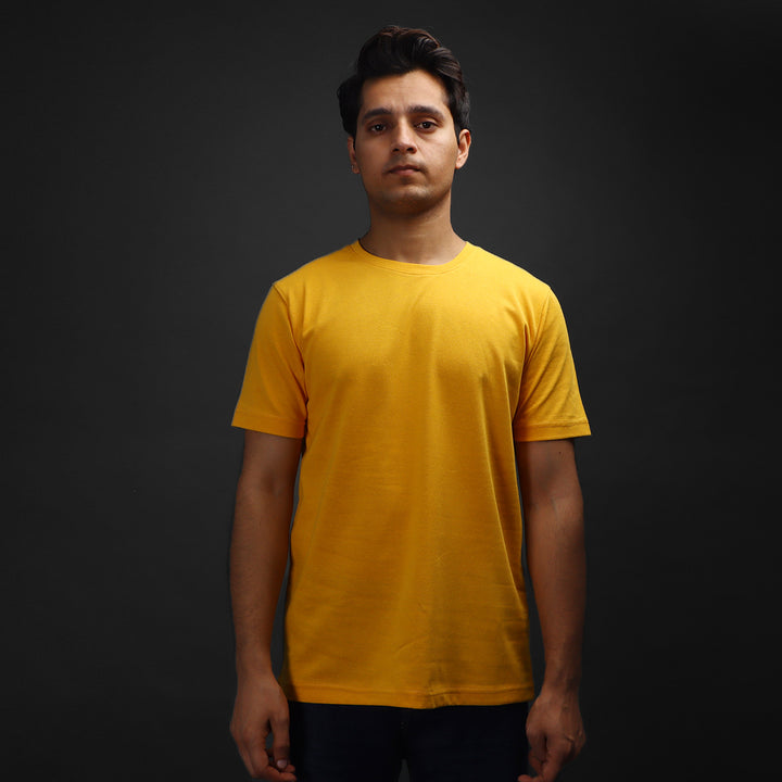 Yellow - Basic Tee #5