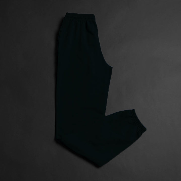 Unisex Dark green Basic Sweatpant#5