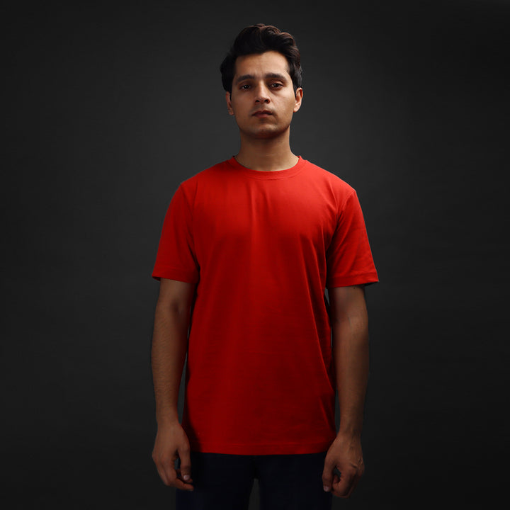 Red - Basic Tee #4