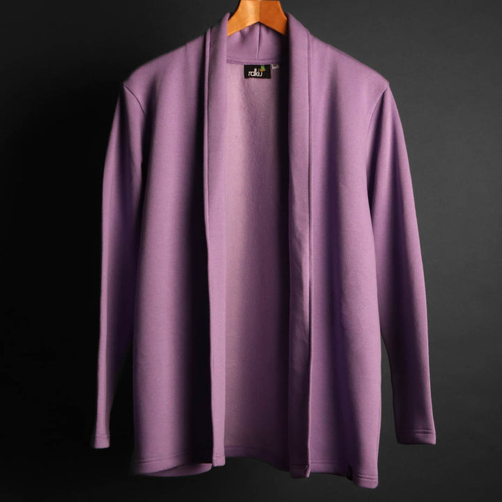 UNISEX WISTERIA PURPLE SHRUG #5