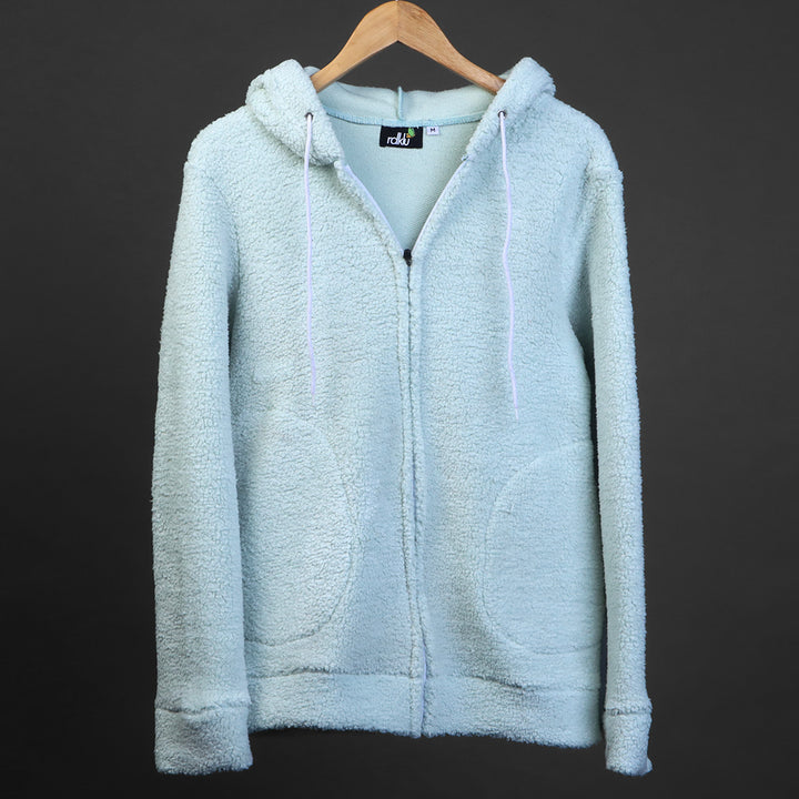 Turquoise * Unisex Fur Hoodie #3