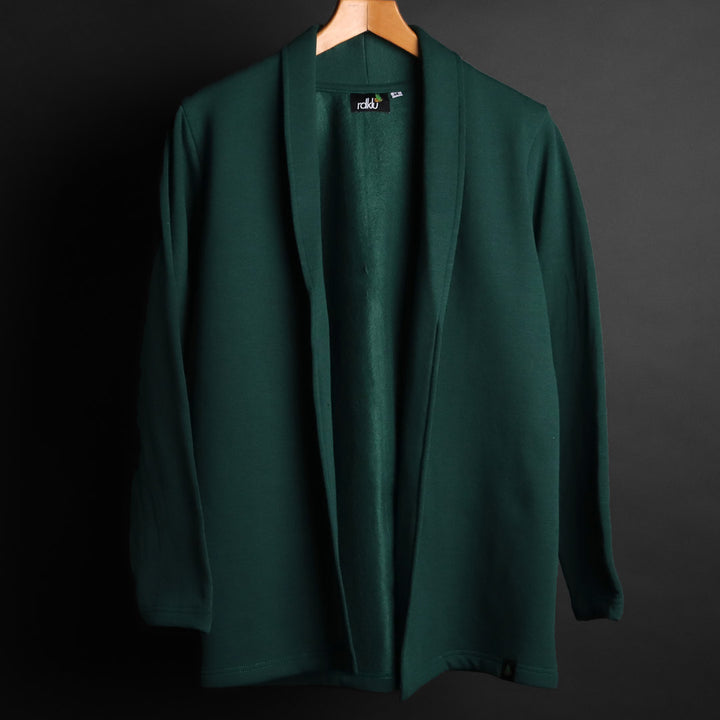 UNISEX EMERALD GREEN SHRUG #7