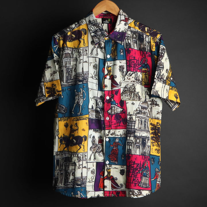 POSTCARDS * Printed Shirt For Men #118