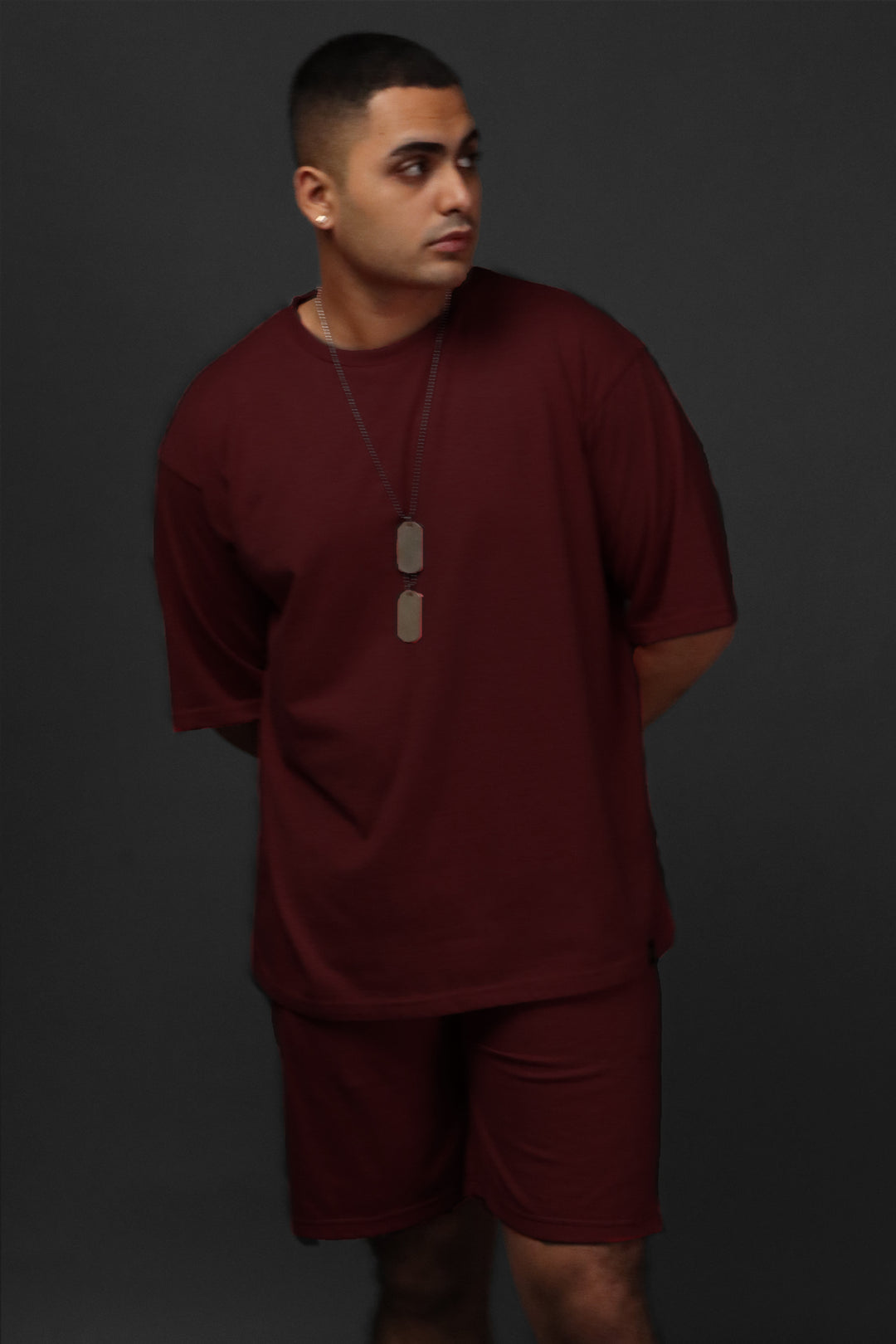 RDKLU-OVERSIZE TEE & SHORT CO-ORD SET#9