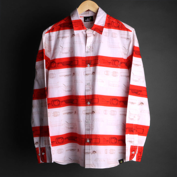 Pit Stop - RDKLU Printed  Shirt For Men #103