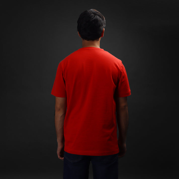 Red - Basic Tee #4