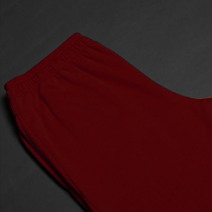 Unisex Red Basic Sweatpant#8