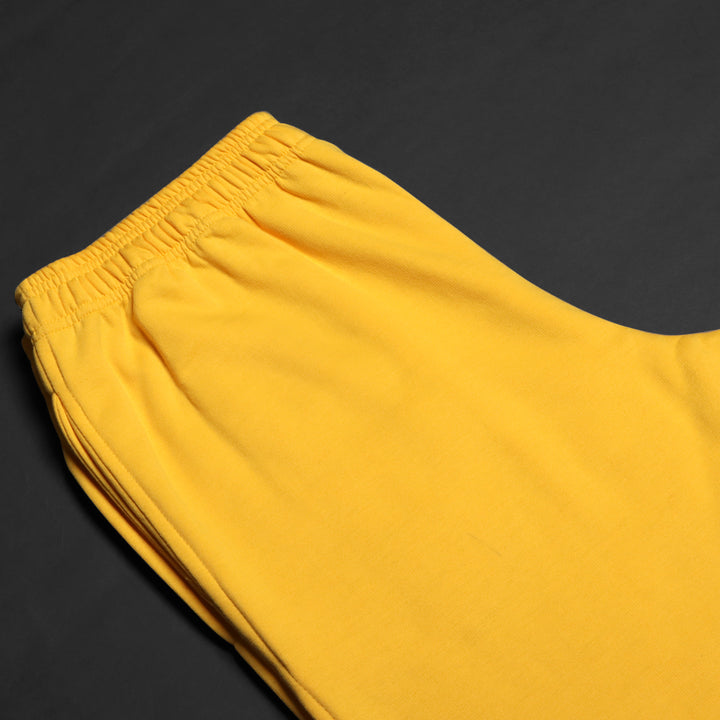 Unisex YELLOW Basic Sweatpant#1