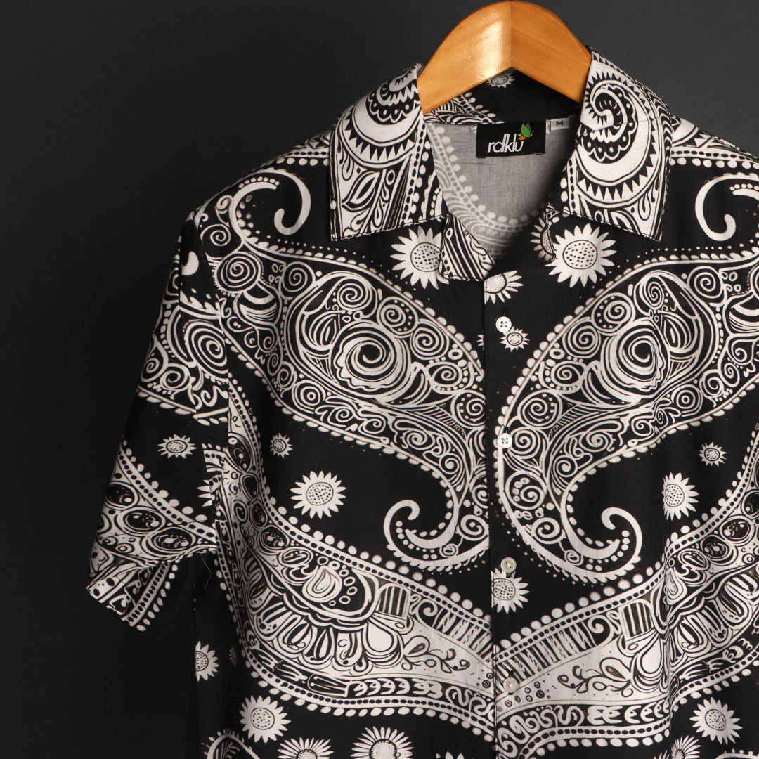 Persia - CUBAN COLLAR SHIRT FOR MEN #122