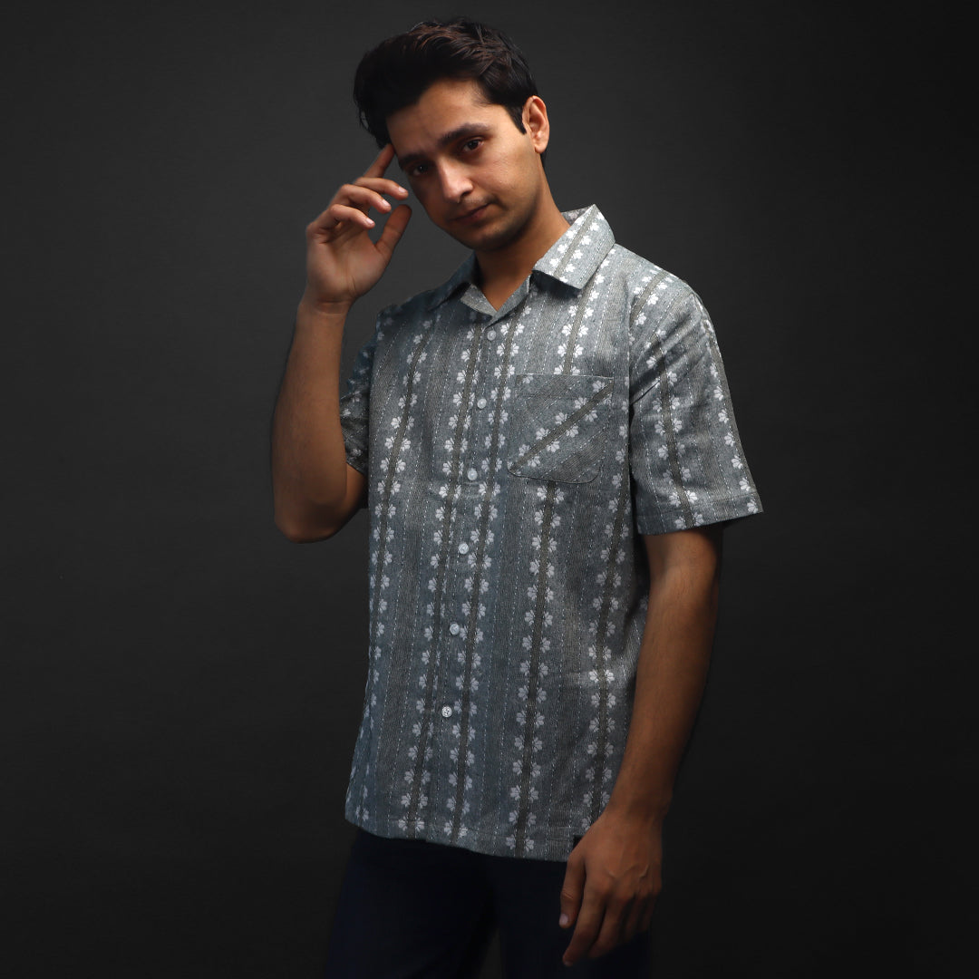 Jacquard Shirt For Men #31