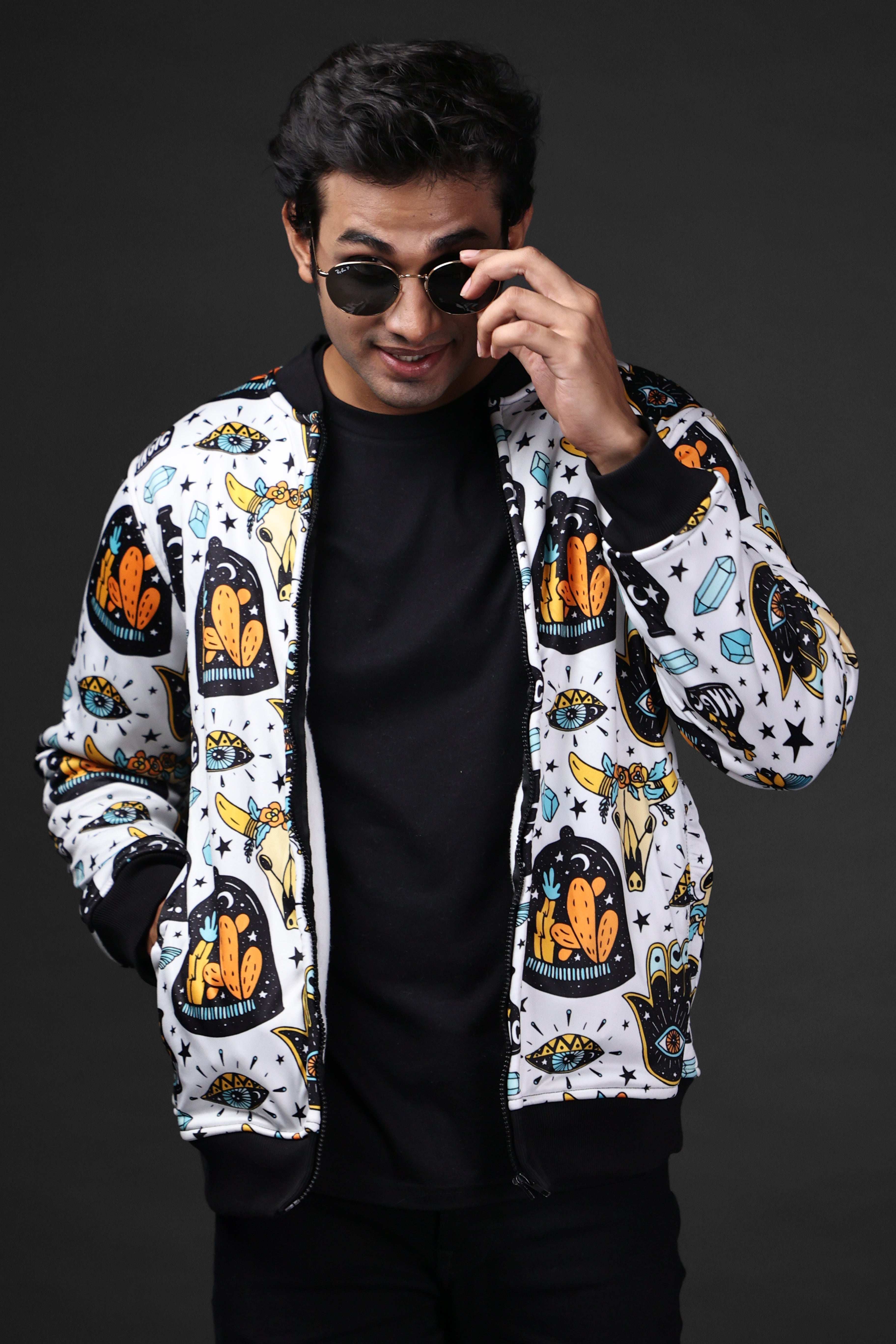 ICECREAM Bomber Jackets for Men sale - discounted price | FASHIOLA INDIA