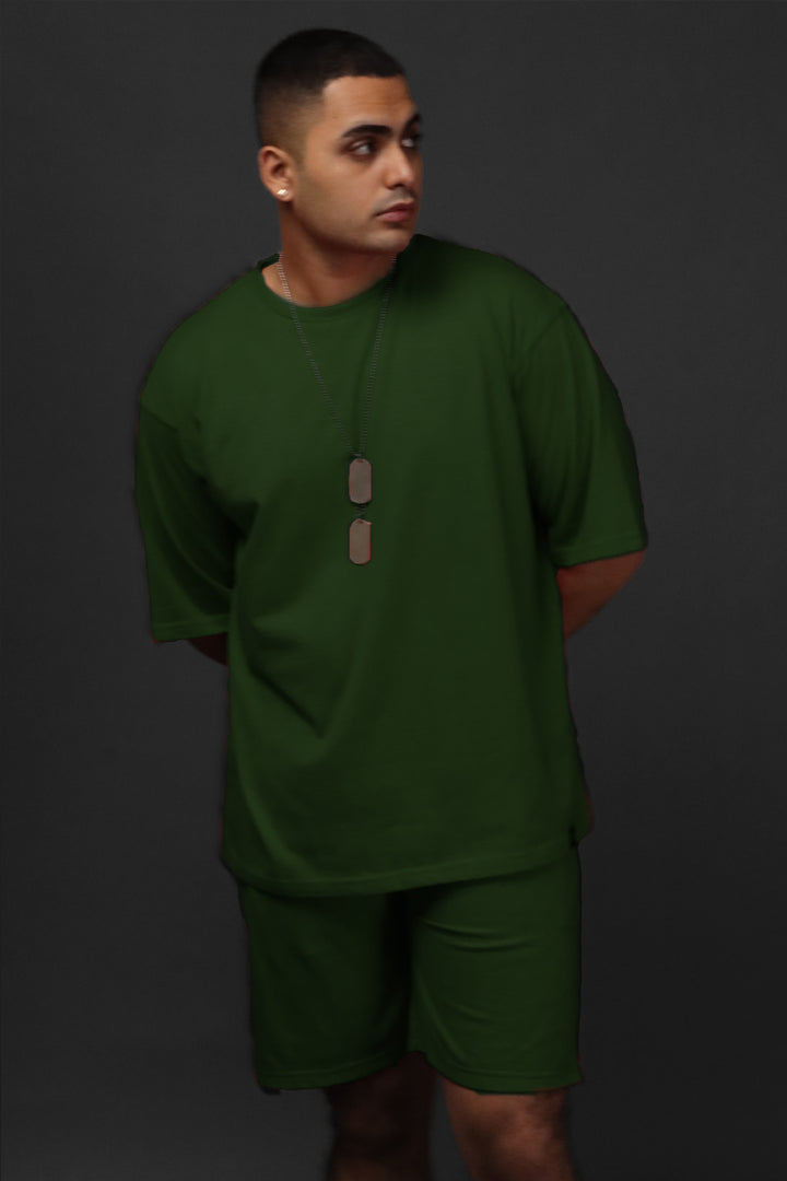 RDKLU-OVERSIZE TEE & SHORT CO-ORD SET#10