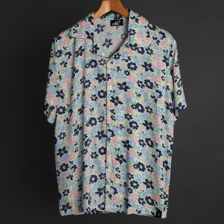 RDKLU CUBAN COLLAR Shirt For Men #123