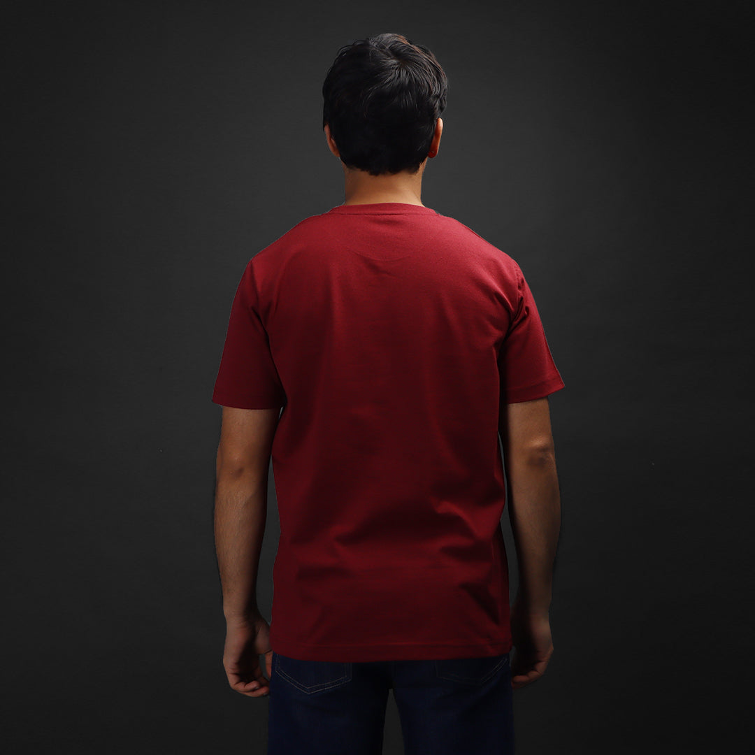 Maroon - Basic Tee #2