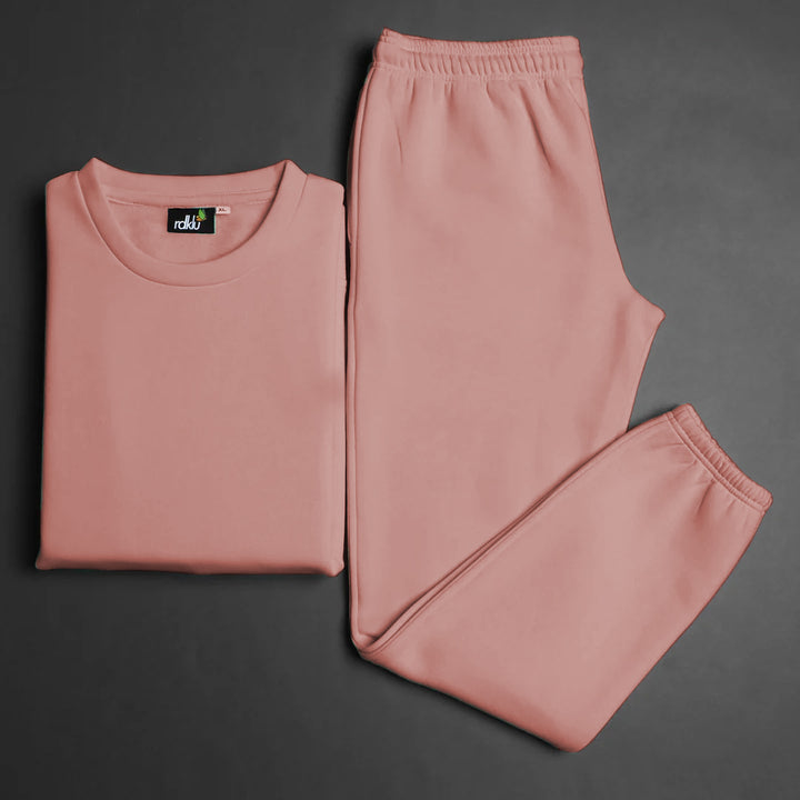 Basic Co-Ord Sweatshirt Jogger Set#16