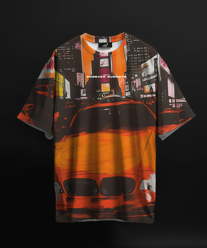 SUNDOWNER - RDKLU PRINTED OVERSIZE TEE#79