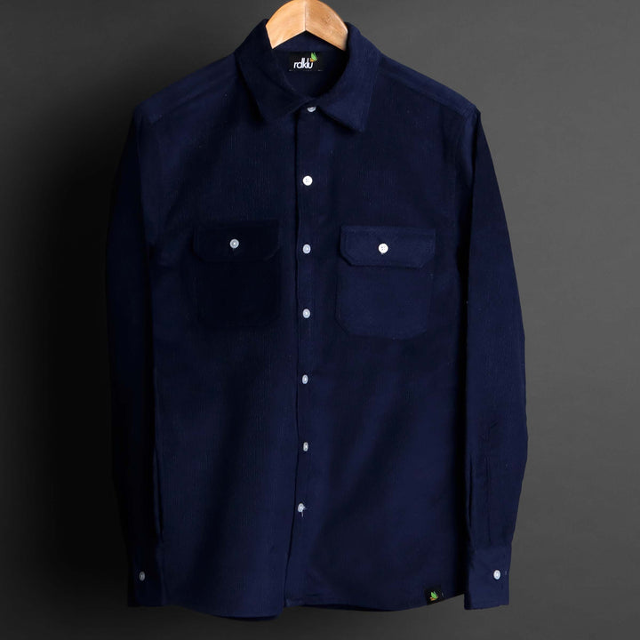 Corduroy Shirt For Men#655 -ON SALE