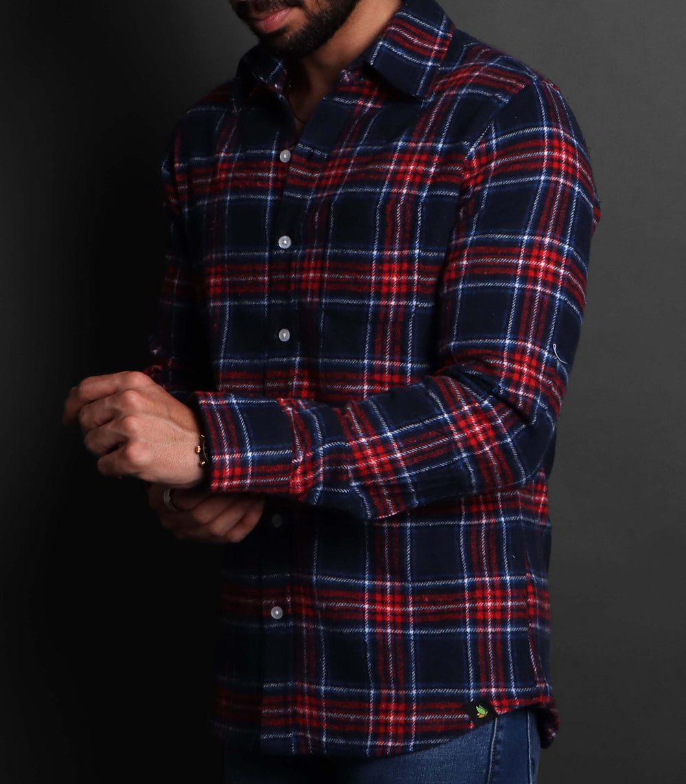 Prints - Flannel Shirt For Men#655