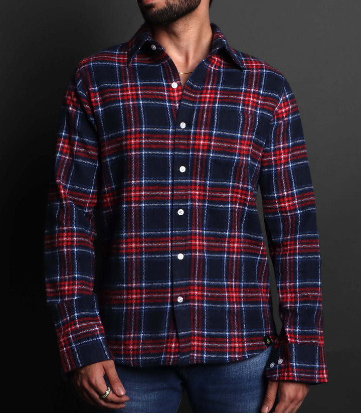 Prints - Flannel Shirt For Men#655