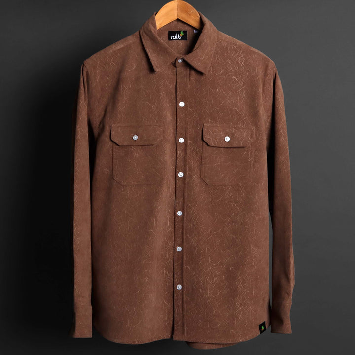 Corduroy Shirt For Men#661 - ON SALE