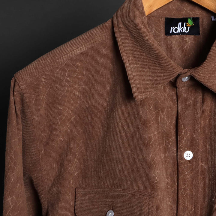 Corduroy Shirt For Men#661 - ON SALE